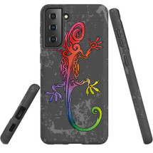 Samsung Galaxy S21 Slim Protective Case - Multicolour | iCoverLover