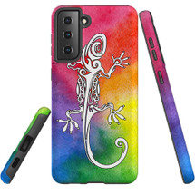 Samsung Galaxy S21+ Plus Slim Protective Case - Multicolour | iCoverLover