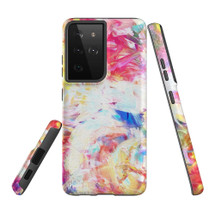 Samsung Galaxy S21 Ultra Back Cover Case - Multicolour | iCoverLover