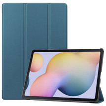 Samsung Galaxy Tab S7+ Plus Folio Case - Dark Green | iCoverLover