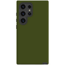 Samsung Galaxy S25 Ultra Rugged Armor Case - Army Green | iCoverLover