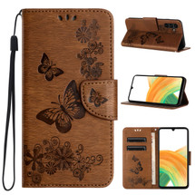 Samsung Galaxy A35 5G Wallet Case - Brown | iCoverLover