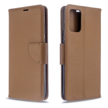 Samsung Galaxy S20+ Plus Wallet Case - Brown | iCoverLover