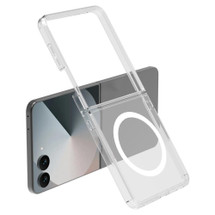 For Samsung Galaxy Z Flip8 MagSafe Compatible Clear Case