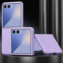 For Samsung Galaxy Z Flip8 Case - Matte Electroplated Cover | Purple