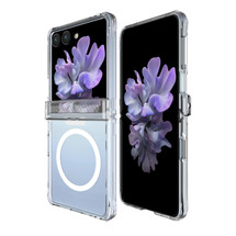 iCoverLover Samsung Galaxy Z Flip8 Case Compatible with MagSafe Clear Cover | Shockproof