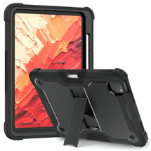 For iPad Pro 11-inch (M5) Case, Protective Armour Cover with Stand, Black | iCoverLover.com.au