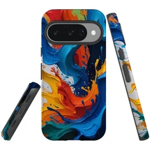 For Google Pixel 11 Case, Tough Protective Cover, Vibrant Oil Painting | iCoverLover Australia