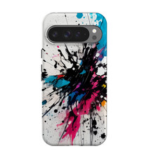 For Google Pixel 11 Pro XL Case, Tough Protective Cover, Dark Splatter | iCoverLover Australia