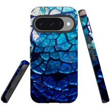 For Google Pixel 11 Case, Tough Protective Cover, Blue Mirror | iCoverLover Australia