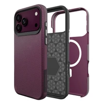 iPhone 18 Pro Compatible with Magsafe Shockproof Case Burgundy | iCoverLover