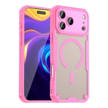 For iPhone 18 Pro Max Case | MagSafe Compatible Rugged Shockproof Cover, Pink