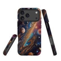For Apple iPhone 18 Pro Case, MagSafe Compatible Protective Cover, Planets Of The Universe | iCoverLover Australia