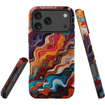 For Apple iPhone 18 Pro Max Case, MagSafe Compatible Protective Cover, Waves Of The Sun | iCoverLover Australia