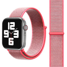 Pink Sport Watch Strap for Apple Watch Ultra 4 49-mm | iCoverLover