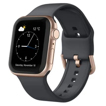 Dark Grey Sport Strap for Apple Watch Series 12 42-mm | iCoverLover