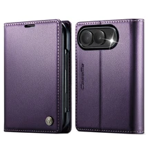 For iPhone Duo Case - CaseMe RFID Wallet - Purple