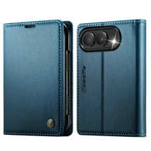 For iPhone Duo Case - CaseMe RFID Wallet - Blue