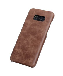 Coffee Elegant Genuine Leather Samsung Galaxy S8 PLUS Case | Samsung Galaxy S8 PLUS Genuine Leather Covers | Samsung Galaxy S8 PLUS Leather Cases | iCoverLover
