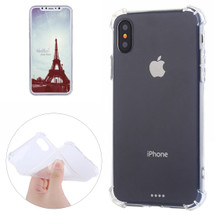 Clear Grippy TPU iPhone XS & X Back Case | Protective iPhone XS & X Covers | Protective iPhone XS & X Cases | iCoverLover