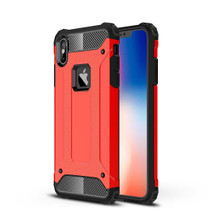 iPhone XS Max Case Red TPU + PC Armor Combination Back Cover | Armor Apple iPhone XS Max Covers | Armor Apple iPhone XS Max Cases | iCoverLover