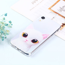 iPhone XR Case Wide-Eyed Cat Patterned TPU Back Shell Cover with Impact and Scratch Protection | Protective Apple iPhone XR Covers | Protective Apple iPhone XR Cases | iCoverLover