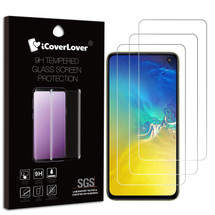 iCoverLover [3-pack] Samsung Galaxy S10e Tempered Glass Screen Protector | Protective Samsung Galaxy S10e Screen Protectors | Strong Samsung Galaxy S10e Glass Screen Protector | iCoverLover
