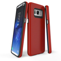 Red Armour Samsung Galaxy S8 Case | Armor Samsung S8 Covers | Armor Samsung S8 Cases | iCoverLover