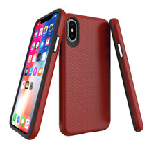 Red Armour iPhone XS & X Case | Armor iPhone XS & X Covers | Strong iPhone XS & X Cases | iCoverLover