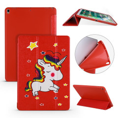 iPad Air 3 (2019) Case Unicorn Pattern PU Leather & Honeycomb TPU Folio Cover | Free Delivery Across Australia