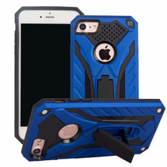 iPhone SE 5G (2022), SE (2020) / 8 / 7 Case, Armour Strong Shockproof Cover with Kickstand, Blue | iCoverLover