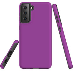 Samsung Galaxy S21 Ultra/S21+ Plus/S21  Case, Tough Protective Back Cover, Purple | iCoverLover.com.au | Phone Cases