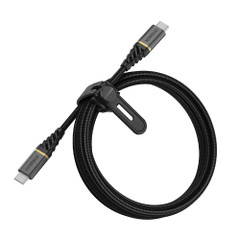 OtterBox Premium Cable USB-C to USB-A Fast Charge  2m, Black | iCoverLover.com.au