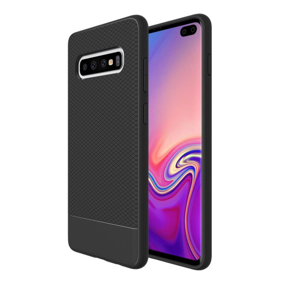 Samsung Galaxy S10 Plus Armour Case, Snap Black