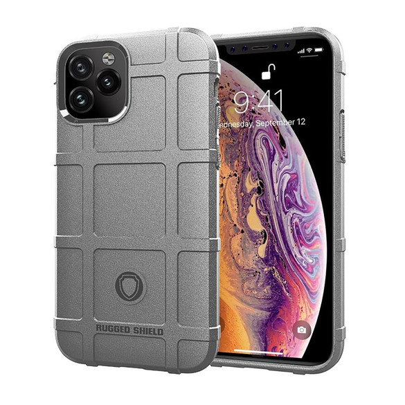 Full Coverage Shockproof TPU Case for iPhone 11 , Grey