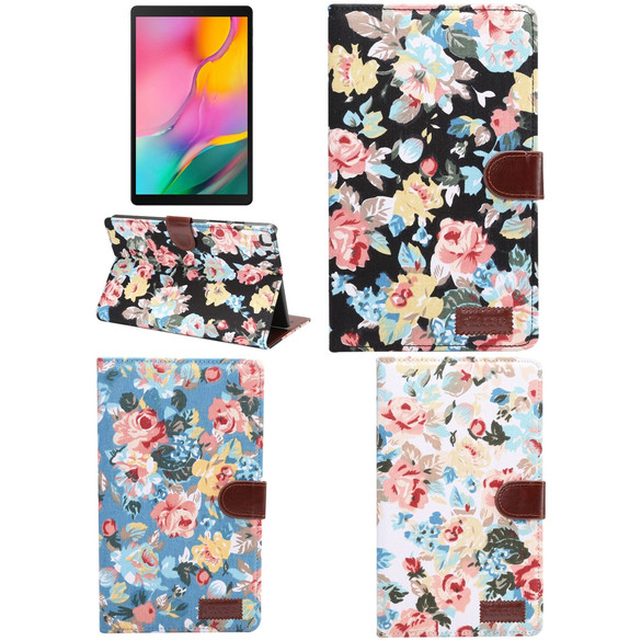 For Samsung Galaxy Tab A 8.0-Inch (2019) Case, PU Leather Cover, Stand, Card Slots, Sleep/Wake Function | iCoverLover.com.au