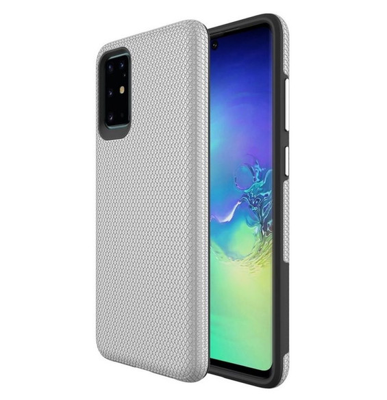 For Samsung Galaxy S21/S21+ Plus/S21 Ultra/S20/S20+ Plus/S20 Ultra Case Armour Protective Cover Silver | iCoverLover.com.au