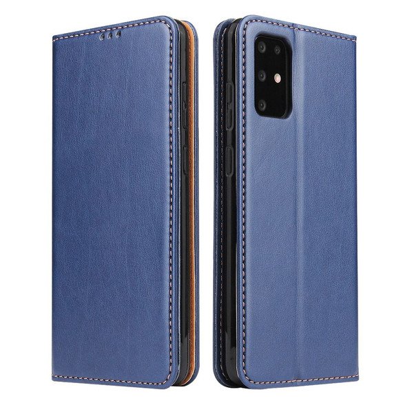 Samsung Galaxy S21 Ultra/S21+ Plus/S21/S20/20+/S20 Ultra Case Leather Flip Wallet Folio Cover Blue | iCoverLover Australia