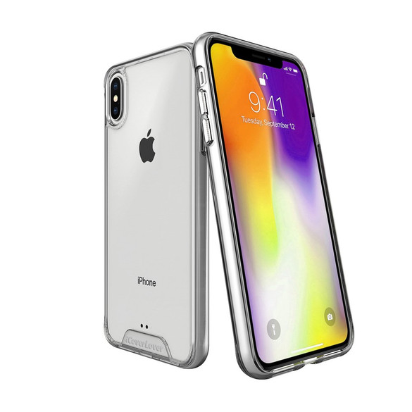 iPhone XS Max Case, Shockproof Thin Clear Cover | iCoverLover