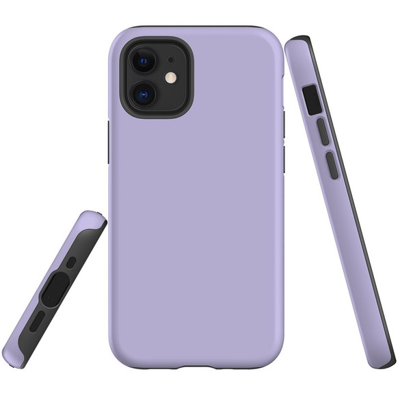 For iPhone 14 Pro Max, 14 Pro, 14 Plus, 14, 13 Pro Max, 13 Pro, 13 & Older Case, Protective Back Cover, Lavender | Protective Cases | iCoverLover.com.au