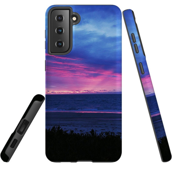 For Samsung Galaxy S23 Ultra, S23+ Plus, S23, S22 Ultra, S22+, S22, S21 Case, Protective Cover, Sunset At Henley Beach | Protective Cases | iCoverLover.com.au