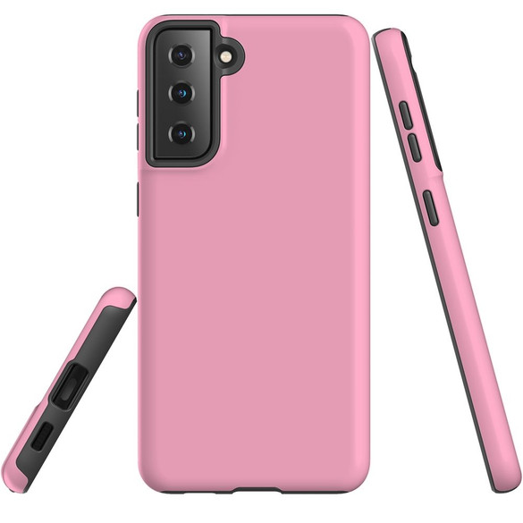 For Samsung Galaxy S23 Ultra, S23+ Plus, S23, S22 Ultra, S22+, S22, S21 Case, Protective Cover, Pink | Protective Cases | iCoverLover.com.au
