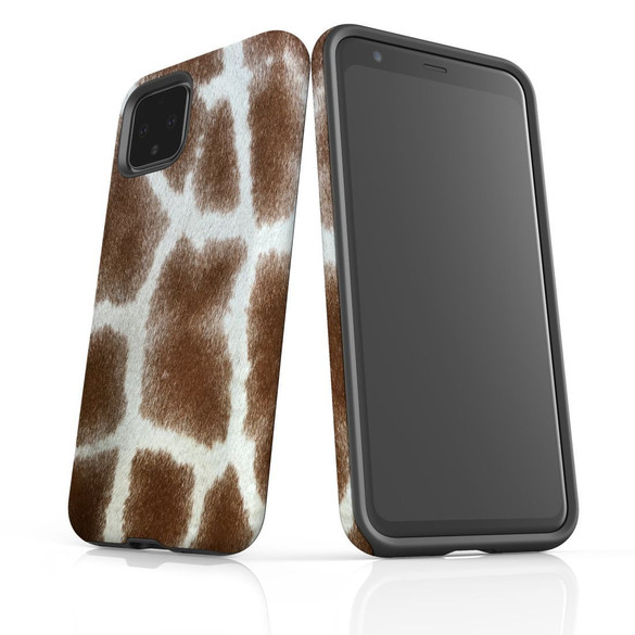 Google Pixel 5/4a 5G,4a,4 XL,4/3XL,3 Case, Tough Protective Back Cover, Giraffe Pattern | iCoverLover Australia