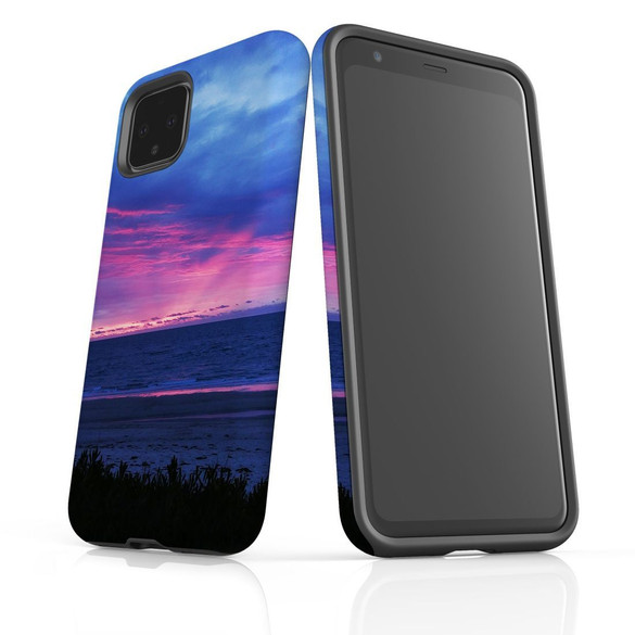 Google Pixel 5/4a 5G,4a,4 XL,4/3XL,3 Case, Tough Protective Back Cover, Amazing Sunset | iCoverLover Australia