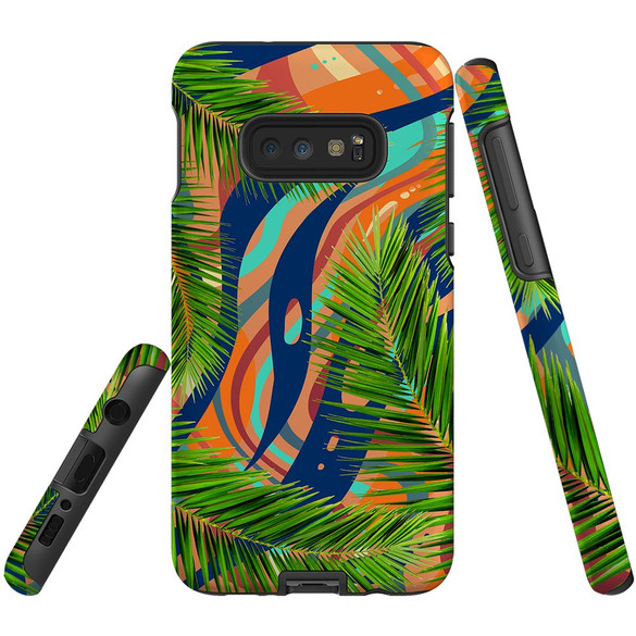For Samsung Galaxy S10e Case Tough Protective Cover Leaves