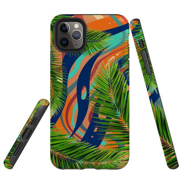 For iPhone 14 Pro Max, 14 Pro, 14 & Older Case, Leaves | Protective Cases | iCoverLover.com.au