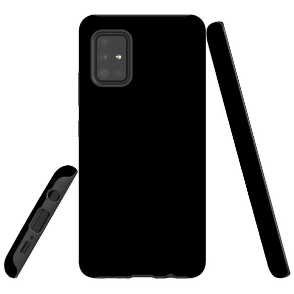 Samsung Galaxy A51 5G/4G, A71 5G/4G or A90 5G Case, Tough Protective Cover, Black | iCoverLover Australia