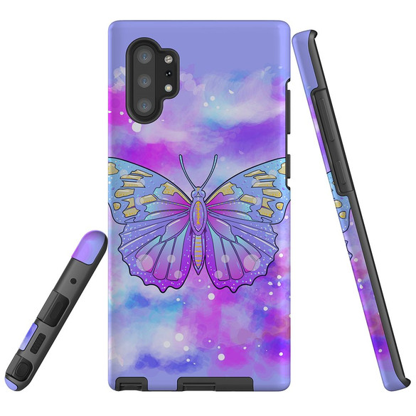 Protective Samsung Galaxy Note Series Case, Tough Back Cover, Enchanted Butterfly | iCoverLover Australia