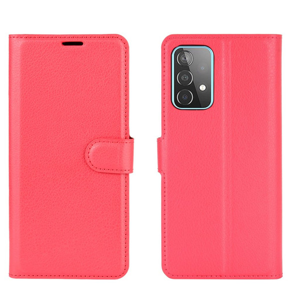 For Samsung Galaxy A52, A72, A90 5G, A71, A32 Case, PU Leather Wallet Cover, Stand, Red| iCoverLover.com.au | Samsung Galaxy A Cases