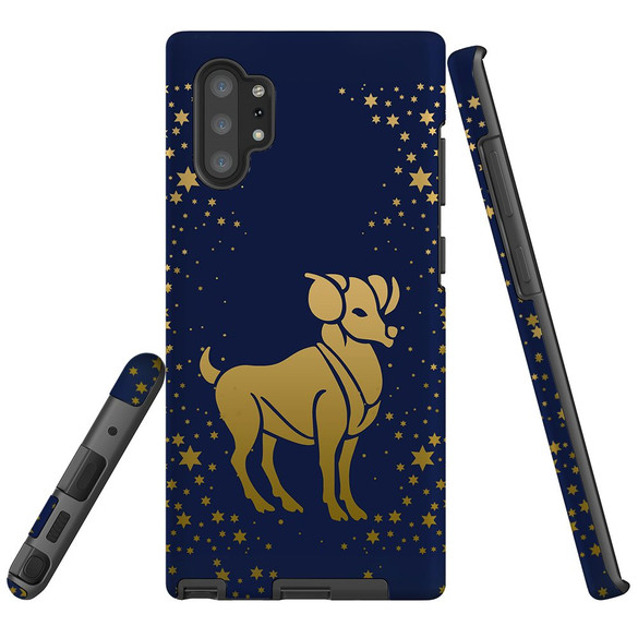 For Samsung Galaxy Note 20 Ultra, Note 20, Note 10+ Plus, Note 9 Case, Tough Protective Back Cover, Aries Drawing | Protective Cases | iCoverLover.com.au